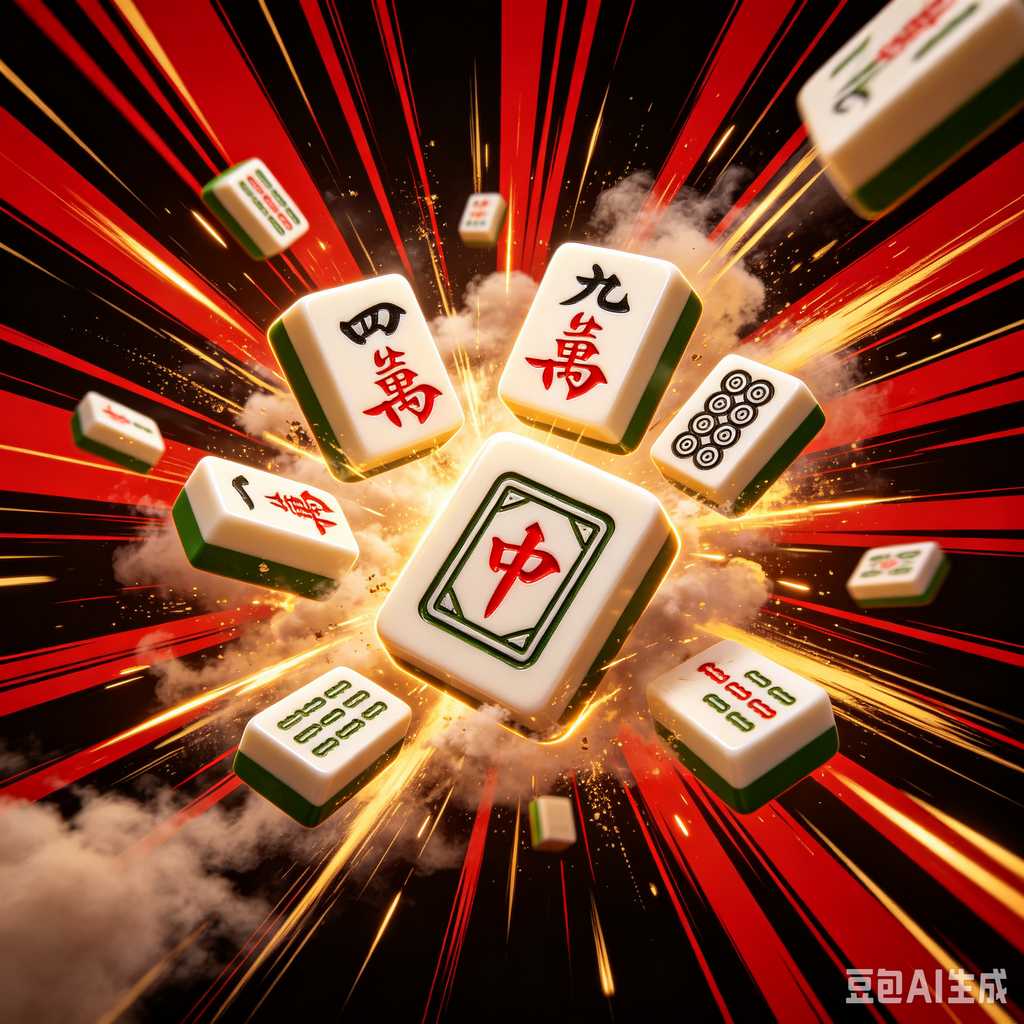 stable print mahjong set
